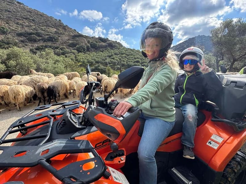 Ag. Pelagia: Nature Quad Tour & Village visit - Key points to know before you book