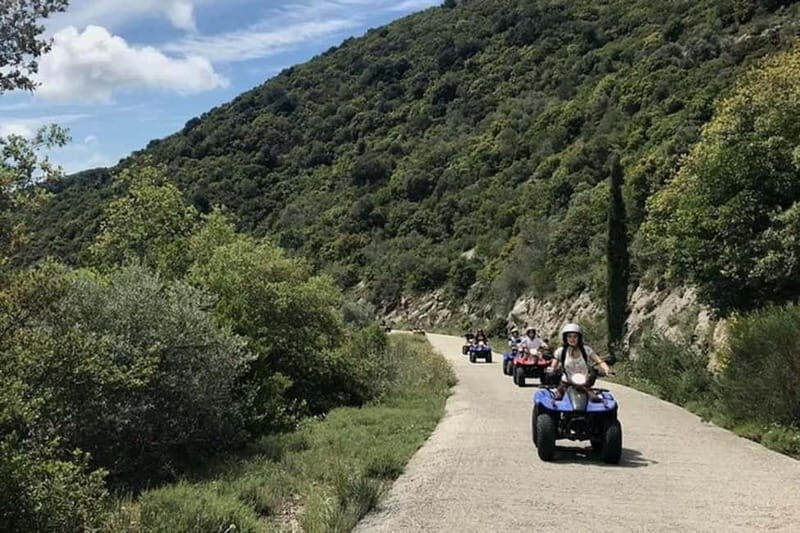 Agios Gordios: Corfu ATV Quad Tour with Lunch at Pink Palace - Paramonas beach swim: why this stop works on a quad day