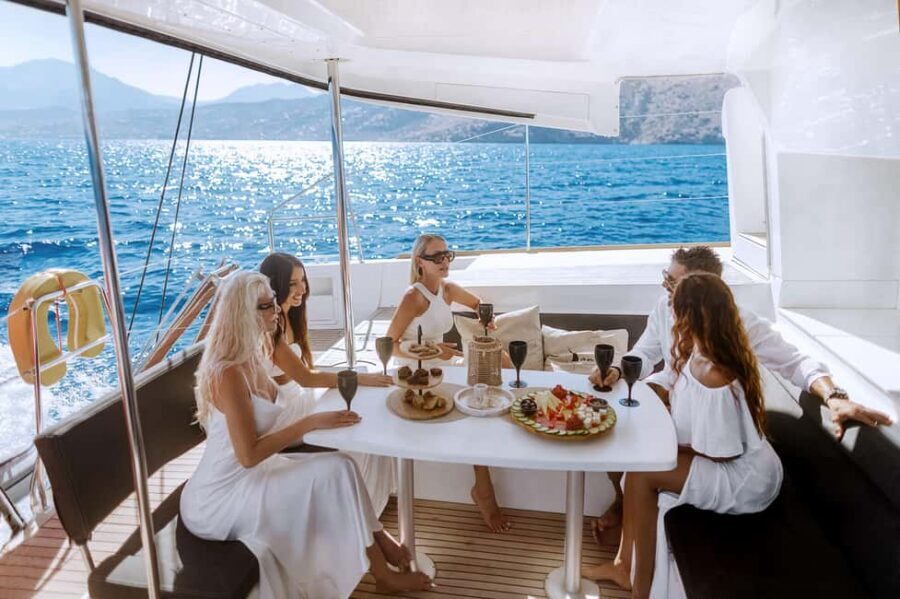 Agios Nikolaos All-inclusive Catamaran Cruise & Water Toys - Key things to know before you go