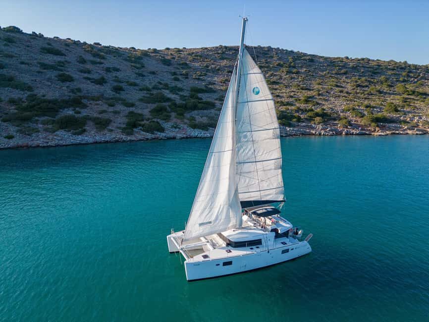 Agios Nikolaos All-inclusive Catamaran Cruise & Water Toys - Lunch and drinks: the nutritionist-built meal and open bar reality
