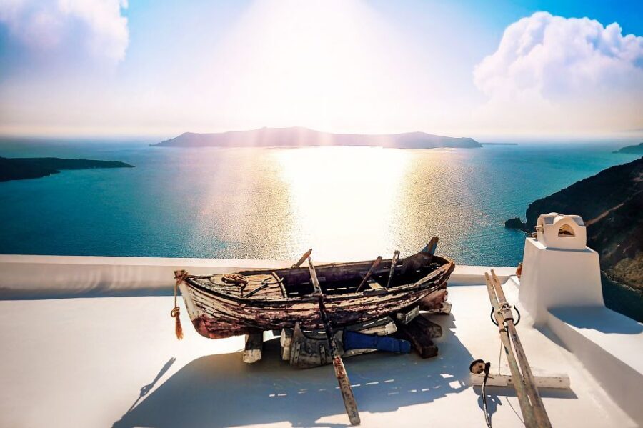Agios Nikolaos-Elounda-Ierapetra: Santorini Day Tour Cruise - The high-speed ferry ride: wind in your hair, speed in your bones