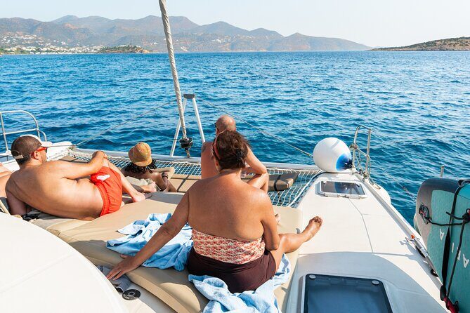 Agios Nikolaos: Kolokytha and Spinalonga Catamaran with Meal - The Catamaran Ride: Comfort, Space, and a Boat That Actually Feels Clean