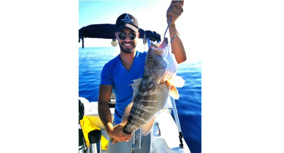 Agios Nikolaos: Mirabello Bay Fishing Trip - Fishing Mirabello Bay by private boat