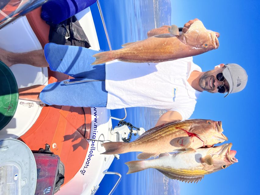 Agios Nikolaos: Mirabello Bay Fishing Trip - Two hours around Agios Nikolaos