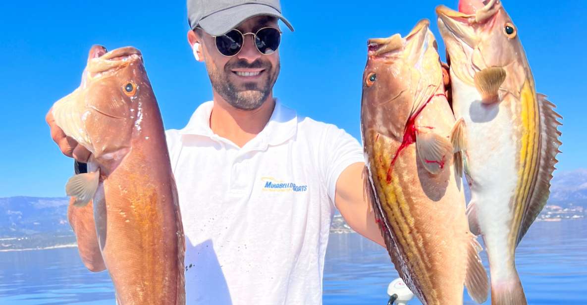 Agios Nikolaos: Mirabello Bay Fishing Trip - Spinalonga and the story offshore