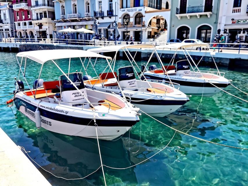 Agios Nikolaos: Motorboat or Speedboat Rental - Key things to know before you go