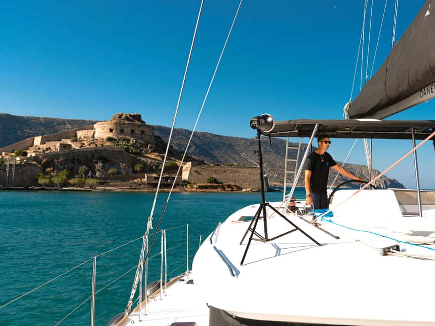 Agios Nikolaos: Private Catamaran Cruise with Meal & Drinks - Setting Sail From Agios Nikolaos Marina