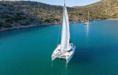 Agios Nikolaos: Private Catamaran Cruise with Meal & Drinks - Seeing Spinalonga From the Water
