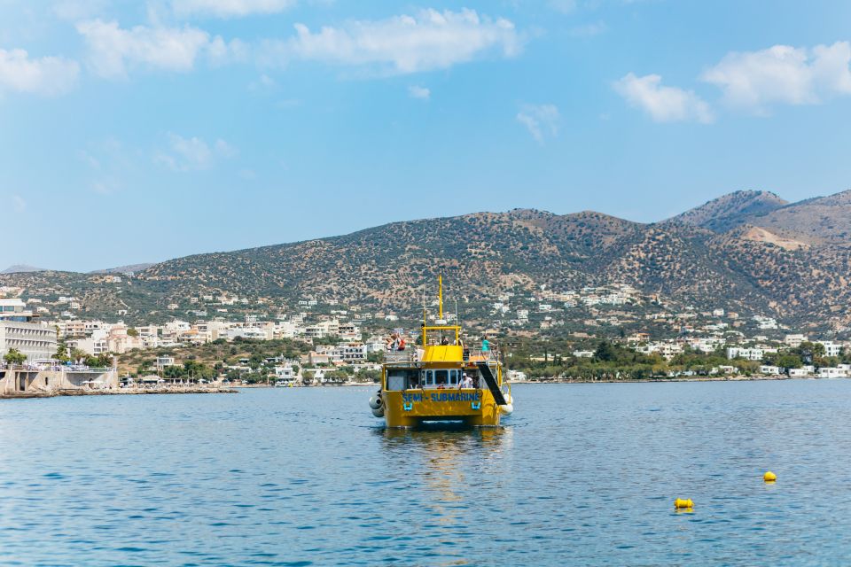 Agios Nikolaos: Semi-Submarine Cruise - The underwater view from Agios Nikolaos port