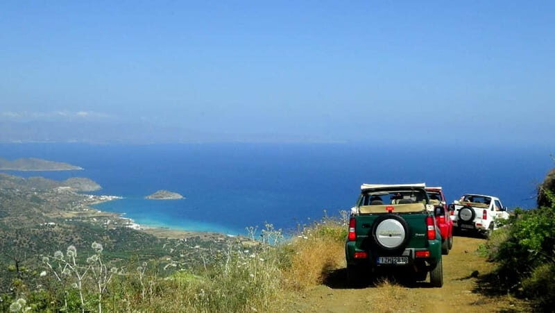 Agios Nikolaos: Thripti Mountain Villages Jeep Tour w/Lunch - The Ierapetra setup: quick safety briefing, then off-road excitement