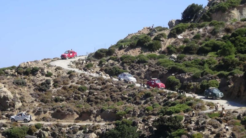 Agios Nikolaos: Thripti Mountain Villages Jeep Tour w/Lunch - Vineyards, olive fields, and small chapels between stops