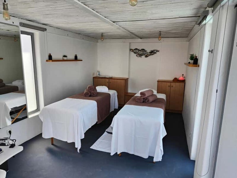 Akrotiri: Aromatherapy Couples Massage - Aftercare perks: water, possible pool time, and quick Santorini ideas