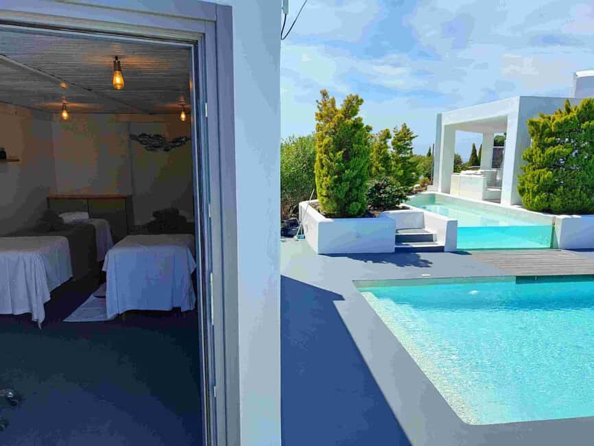 Akrotiri:Departure Day Spa Experience Couples Massage & Pool - Turning Checkout Into a Real Santorini Day