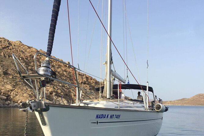 All inclusive Delos & Rhenia Islands tour up to 12 pax (free transportation) - On-board lunch: more than a box-check, with Greek flavors