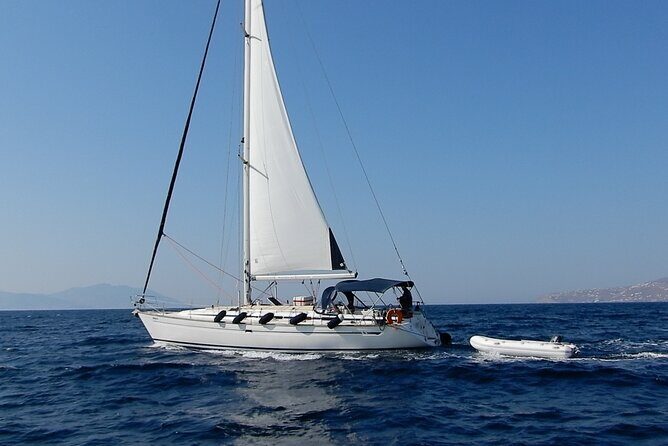 All inclusive Delos & Rhenia Islands tour up to 12 pax (free transportation) - The sailing ride: what to expect when the Aegean gets pushy