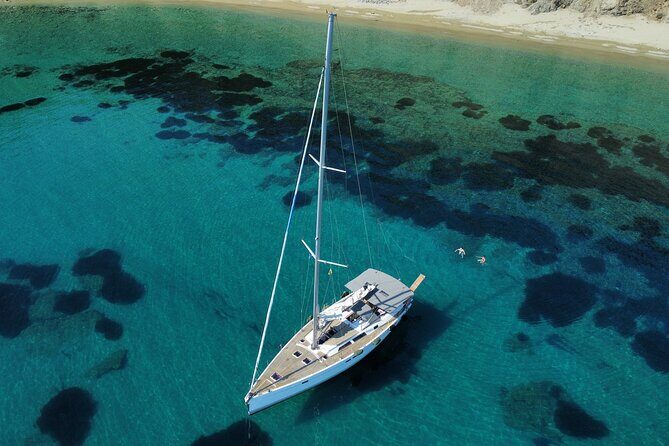 All-Inclusive Full-Day Cruise & Lunch - Stop 2: Tsougria Beach, plus the quieter private-cove feel