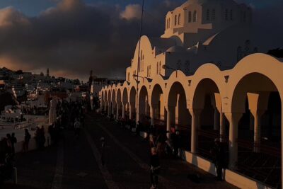Amazing sightseeing in Santorini - Megalochori and its traditional village character