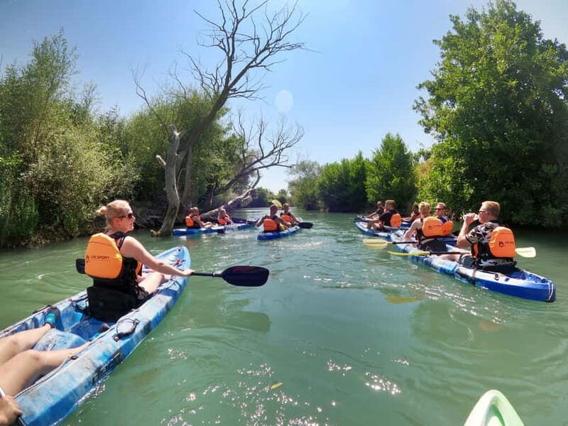 Ammoudia: Kayak down the Acheron 5.5 km - The Descent Itself: 5.5 km of Calm, Current, and Clear Water