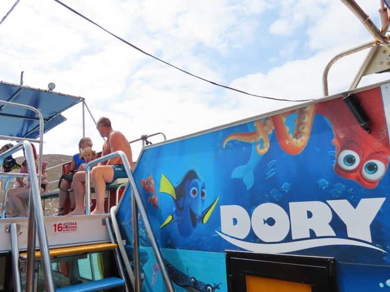 An Aegean Sea Adventure on Glass-Bottom Speedboat Dory! - Key things to love on this Dory cruise