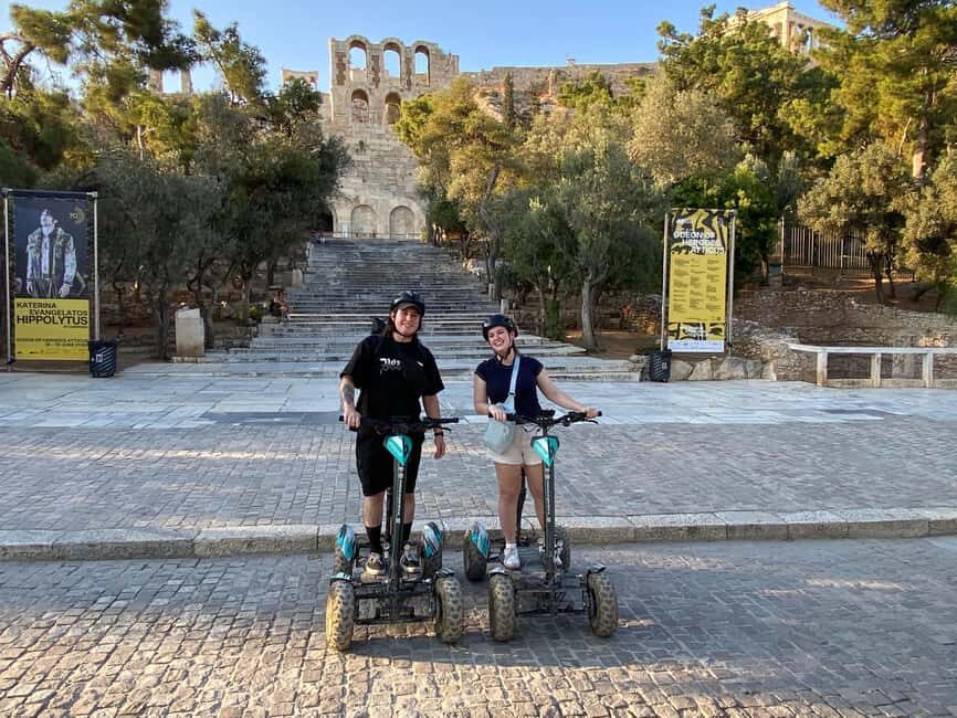 Ancient Athens Electric ATV Scooter Tour - Electric ATV in Athens: fast legs, calm nerves
