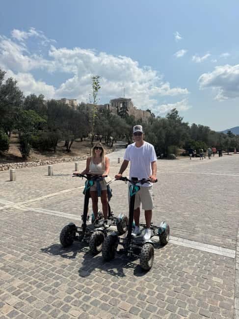 Ancient Athens Electric ATV Scooter Tour - Plaka pick-up: the easiest way to start your Athens day