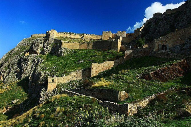 Ancient Corinth Half Day Tour - Stop 3: Acrocorinth fortress castle on a monolithic rock