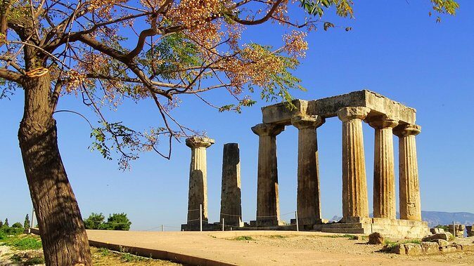 Ancient Corinth, Sanctuary of Hera, Blue Lake & Canal from Athens - Geraneia: a short view stop that actually helps you read the coast