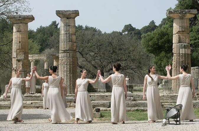Ancient Olympia & Isthmus Canal Private Tour from Athens - Entering the heart of Olympia: Zeus, Hera, the stadium, and Pheidias
