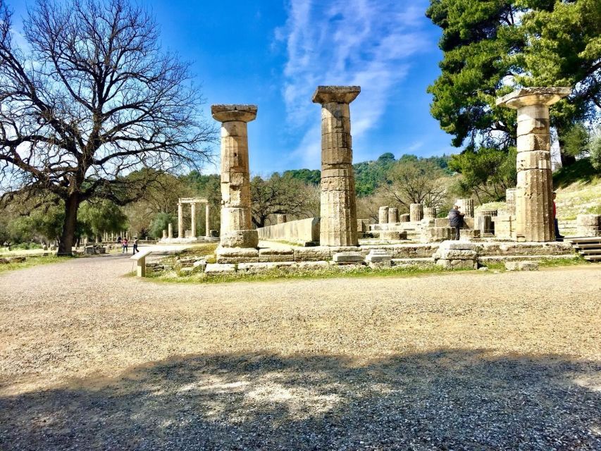 Ancient Olympia: Private Tour site, museum, bee farm, winery - Olympia town for coffee, souvenirs, or a pause