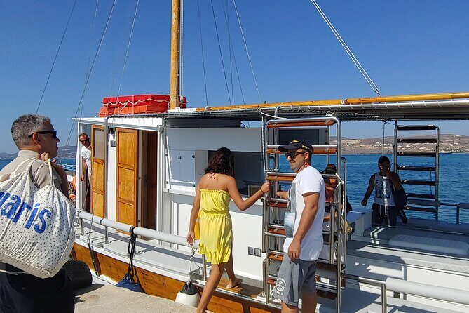 Antiparos & Despotiko Kaiki Cruise — Coves, Swim & BBQ - Getting There: How the 10:00 Departure Actually Feels