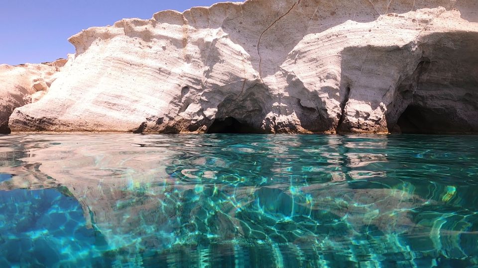 Antiparos: Private Half-Day Cruise with Swim Stops - Morning route: breakfast, Blue Lagoon, and Panagia Faneromeni