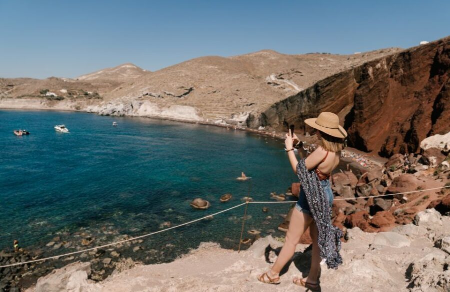 Archaeological Bus Tour To Akrotiri Excavations & Red Beach - Price and value: what $57 gets you, and what costs extra