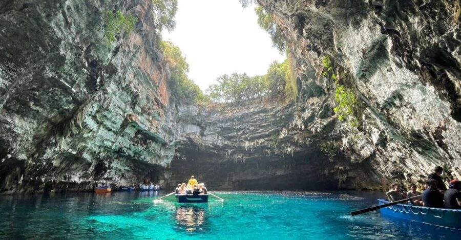 Argostoli: Melissani Lake, Drogarati Cave, and Myrtos Beach - Argostoli pickup and the smart pacing of a 4-hour loop