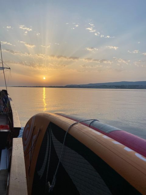 Argostoli: Sunset Cruise with Swim Stops, Dinner, and Wine - Xi Beach red sands (or Livadi if weather says so): the second swim stop