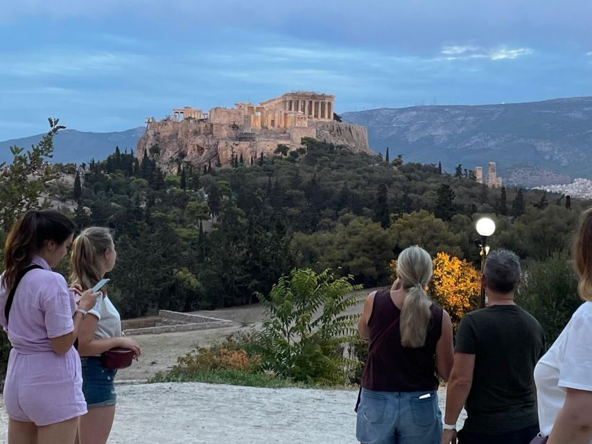 Athens: 2-Hour Highlights Tour by E-Bike After Sunset - Hill of the Nymphs: The Lit Acropolis View That Changes Everything