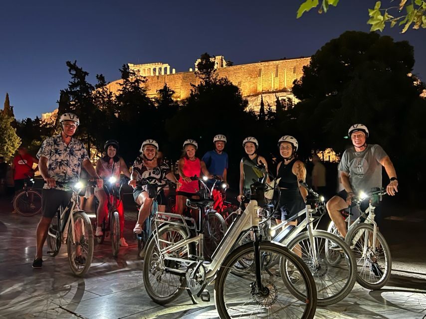 Athens: 2-Hour Highlights Tour by E-Bike After Sunset - Zappio District and the Panathenaic Stadium: Ancient Meets Modern
