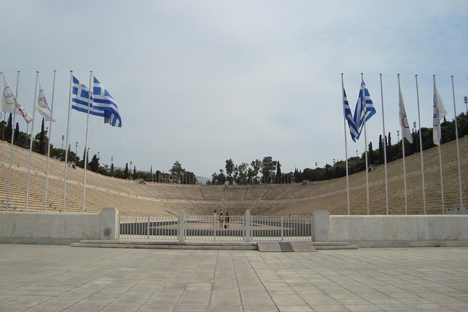 Athens 4-Hour Private Sightseeing with Driver and Transport - Panathenaic Stadium, the marble Olympic setting