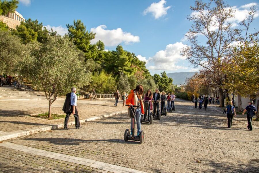 Athens Acropolis 2-Hour Segway Tour - Roman Forum and the Kerameikos to Roman-Athens Trail