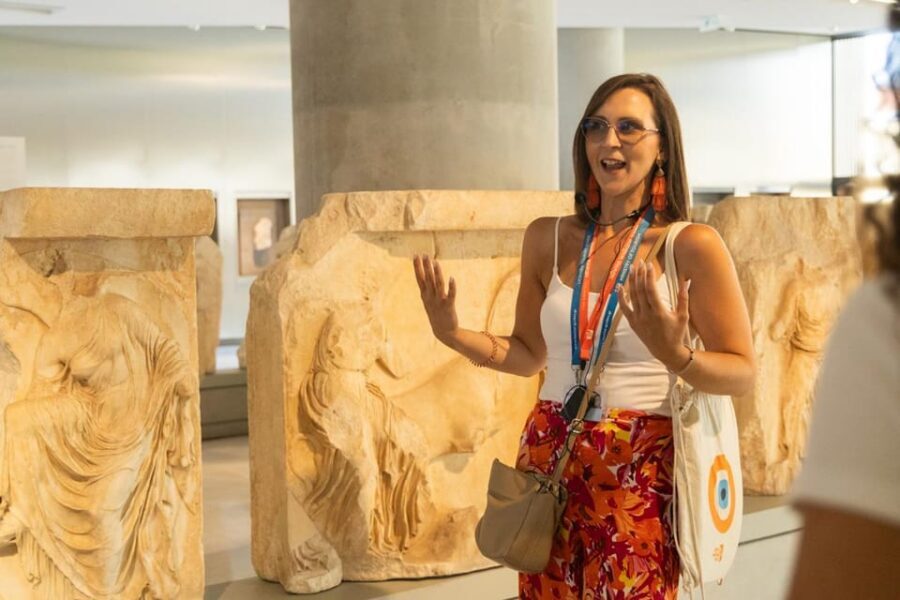 Athens: Acropolis and Acropolis Museum Premium Guided Tour - Odeon of Herodes Atticus and the Ancient City Context