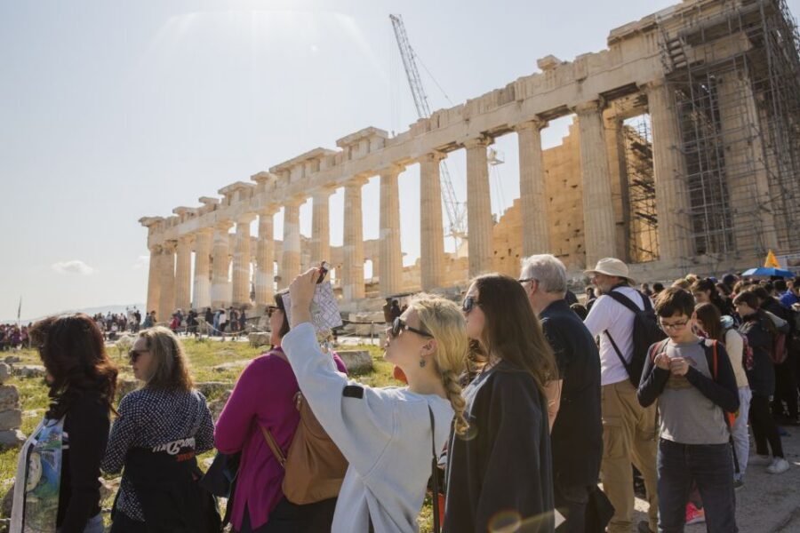 Athens: Acropolis Beat the Heat Guided Tour - Theatre of Dionysus: where Greek tragedy met public life