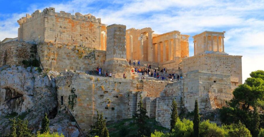 Athens: Acropolis Guided Walking Tour - Erechtheion and Odeon of Herodes Atticus: architecture with a backstory