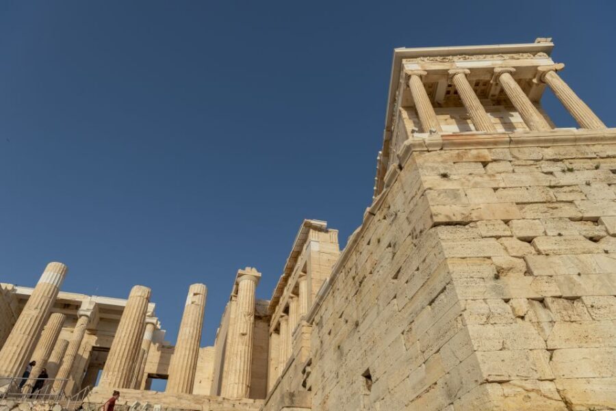 Athens: Acropolis & Plaka Neighborhood Private Walking Tour - Plaka district: street-level Athens after the stones