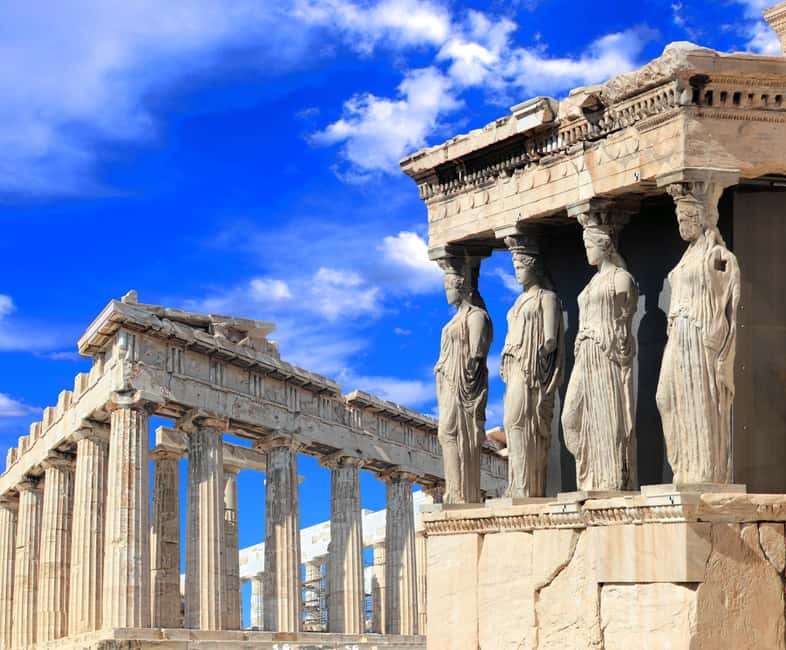 Athens: Acropolis Self-Guided Audiovisual Tour w/ 3D Models - Views across Athens and toward the sea
