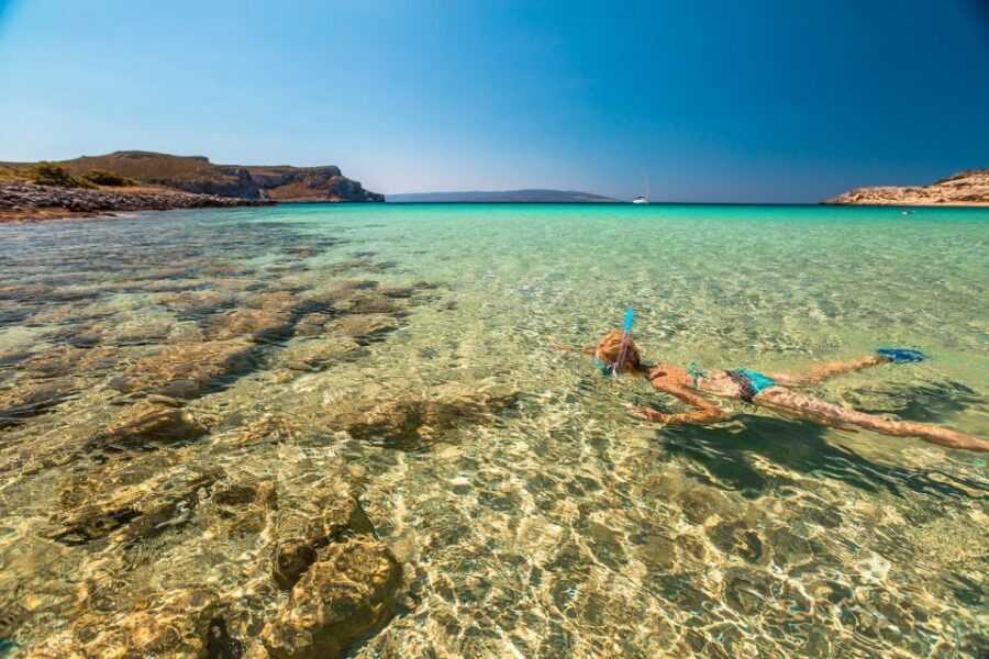 Athens: Aegina, Agistri & Metopi Swimming Cruise with lunch - Metopi’s uninhabited islet: calm turquoise water and a sea-turtle chance