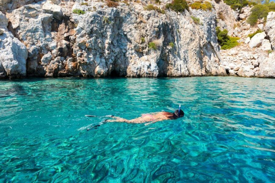 Athens: Aegina, Agistri & Metopi Swimming Cruise with lunch - The boat, crew, and DJ energy: comfort without fuss