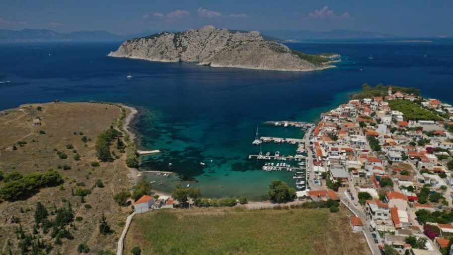 Athens: Aegina, Agistri & Metopi Swimming Cruise with lunch - Agistri Island: swimming first, then choose your own pace