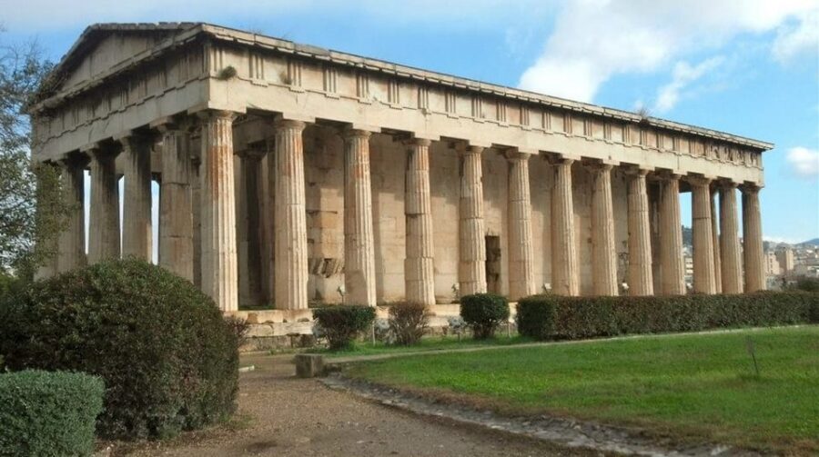 Athens: Agora and Hephaistos Temple Entrance Ticket - Timed entry rules and the entrance you must use