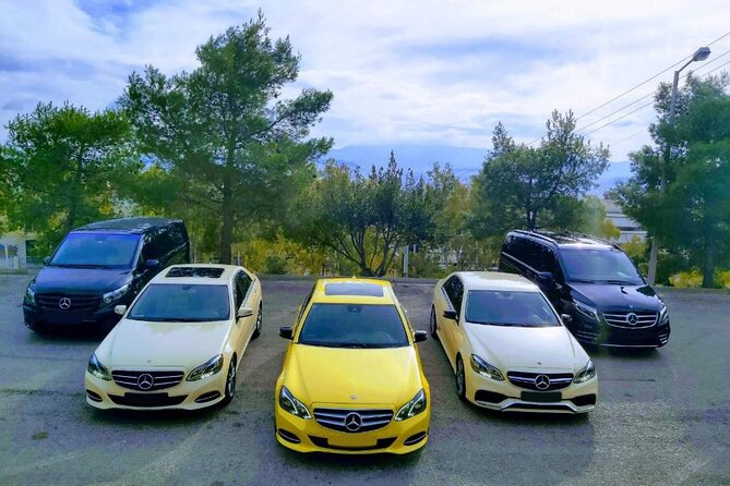 Athens airport to Athens Center private transfer - Child seats and family planning