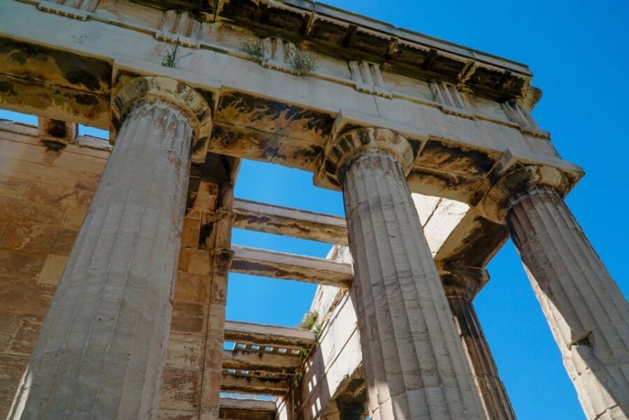 Athens: Ancient Agora E-Ticket and Audio Tour - Ending near the Theatre of Dionysus: a strong finale