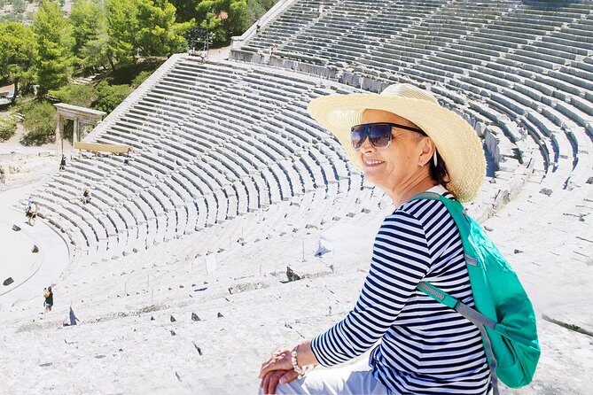 Athens: Ancient Corinth & Nafplio Full Day Trip with Swim - Ancient Corinth + Temple of Apollo: What You’ll Get From the Site (and the Museum)